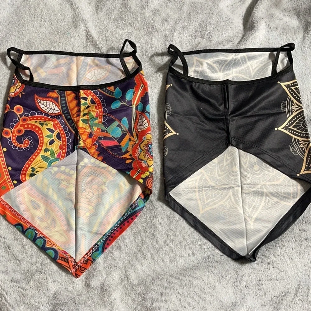 6/$20 New set/2 colorful neck gaiters
